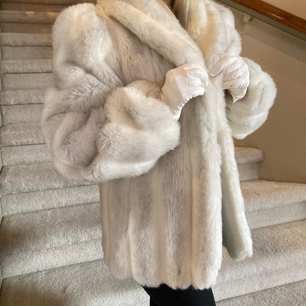 Jordache faux fur coat